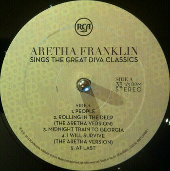 Disque vinyle Aretha Franklin Sings the Great Diva Classics (LP) - 3