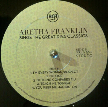 Vinylskiva Aretha Franklin Sings the Great Diva Classics (LP) - 4