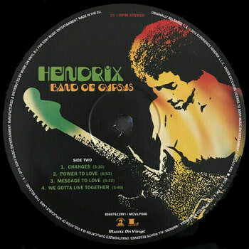 Vinyl Record Jimi Hendrix Band of Gypsys (LP) - 7