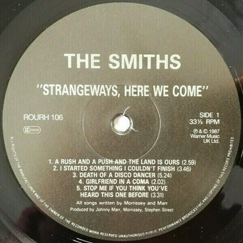 Vinyylilevy The Smiths - Strangeways (LP) - 5