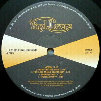Disque vinyle The Velvet Underground - Andy Warhol (feat. Nico) (LP) - 4