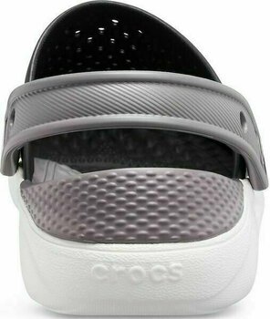 Obuv na loď Crocs Kids' LiteRide Clog Black/White 32-33 - 5
