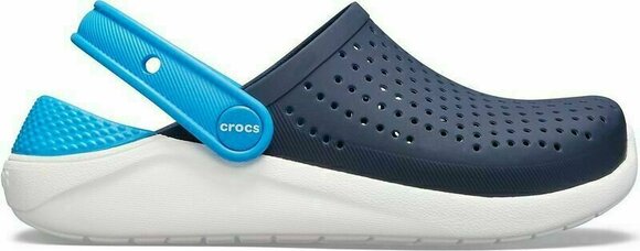 Детски обувки Crocs Kids' LiteRide Clog Navy/White 34-35 - 3