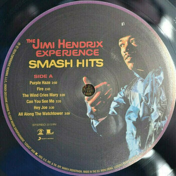 Vinylskiva The Jimi Hendrix Experience Smash Hits (LP) - 3