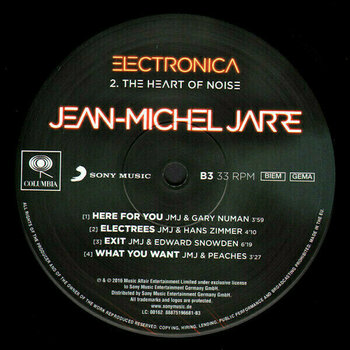 Disque vinyle Jean-Michel Jarre Electronica 2: The Heart of Noise (2 LP) - 6