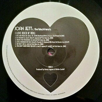 Vinyl Record Joan Jett & The Blackhearts I Love Rock 'N' Roll (LP) - 3