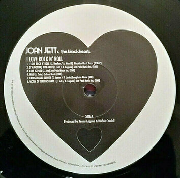 Vinyl Record Joan Jett & The Blackhearts I Love Rock 'N' Roll (LP) - 4