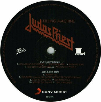 Vinylskiva Judas Priest Killing Machine (LP) - 4