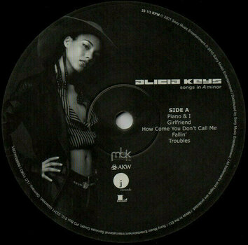 Vinyl Record Alicia Keys Songs In a Minor (2 LP) - 3