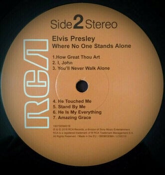 Vinyl Record Elvis Presley Where No One Stands Alone (LP) - 3