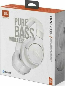 Wireless On-ear headphones JBL Tune 700BT White - 2