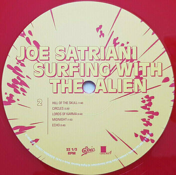 Vinyl Record Joe Satriani Surfing With the Alien - 9