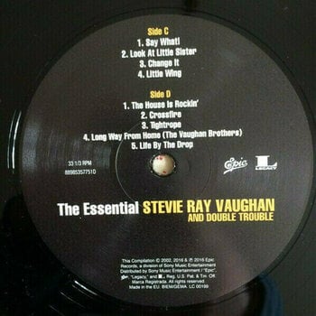 Vinyl Record Stevie Ray Vaughan Essential Stevie Ray Vaughan & Double Trouble (2 LP) - 6