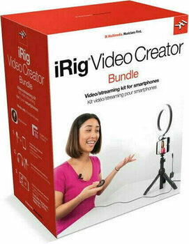 Microphone for Smartphone IK Multimedia iRig Mic Video Creator Bundle - 5