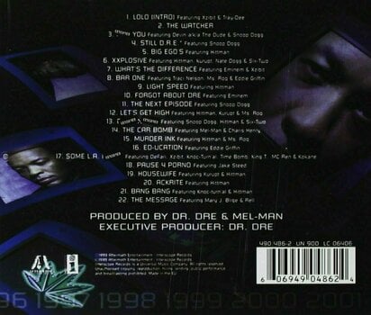 Hudobné CD Dr. Dre - Chronic 2001 (CD) - 2