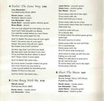 Hudobné CD Norah Jones - Come Away With Me (CD) - 6