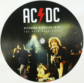 Vinyl Record AC/DC - Veterans Memorial 1978 (LP) - 2