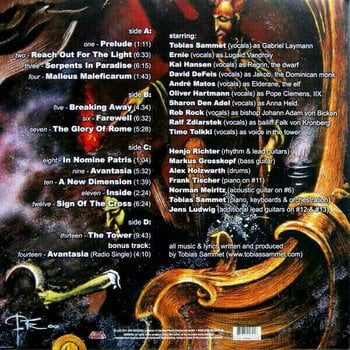 Δίσκος LP Avantasia - The Metal Opera Pt. I (Orange Clear Coloured) (2 LP) - 4