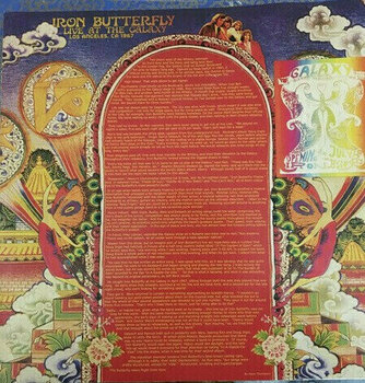 Vinyl Record Iron Butterfly - Live At The Galaxy 1967 (LP) - 4