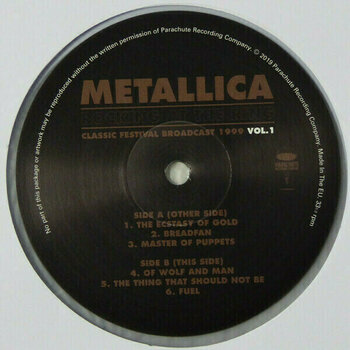 Δίσκος LP Metallica - Rocking At The Ring Vol.1 (Limited Edition) (2 LP) - 5