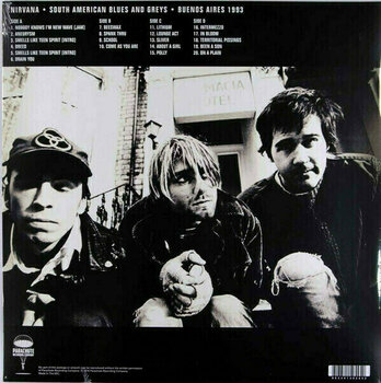 Vinylskiva Nirvana - South American Blues & Greys - Buenos Aires 1993 (2 LP) - 2