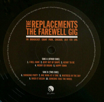 Disco de vinil The Replacements - Farewell Gig (2 LP) - 3