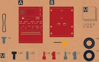 Syntetizátor Teenage Engineering PO Modular 170 Syntetizátor Red - 4