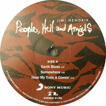 Vinyl Record Jimi Hendrix People, Hell & Angels (2 LP) - 6