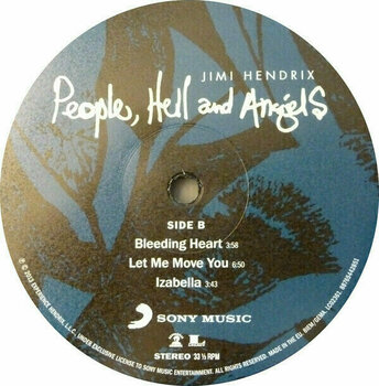 Vinyl Record Jimi Hendrix People, Hell & Angels (2 LP) - 7