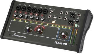 Digital Mixer Studiomaster DigiLive 8C Digital Mixer - 1