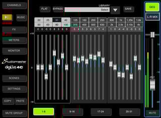 Digital Mixer Studiomaster DigiLive 8C Digital Mixer - 4
