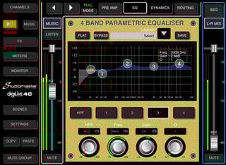 Digital Mixer Studiomaster DigiLive 8C Digital Mixer - 7