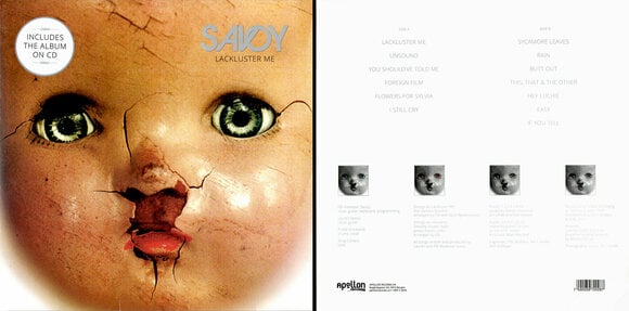 Vinylskiva Savoy - Lackluster Me (LP + CD) - 2