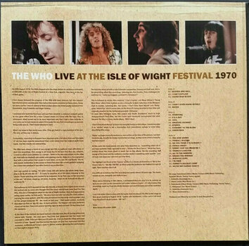 Vinyylilevy The Who - Live At The Isle Of Wight Vol 1 (2 LP) - 2
