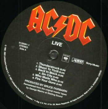 Vinyl Record AC/DC - Live '92 (Reissue) (2 LP) - 2