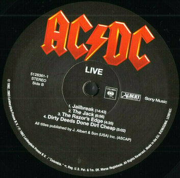 Vinyl Record AC/DC - Live '92 (Reissue) (2 LP) - 5