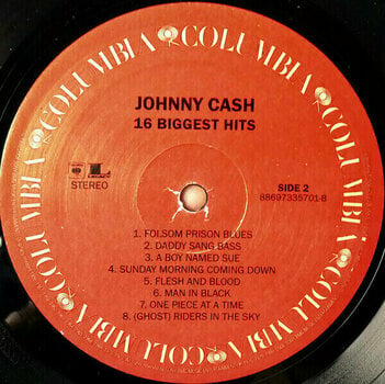 Vinyl Record Johnny Cash - 16 Biggest Hits (LP) - 3