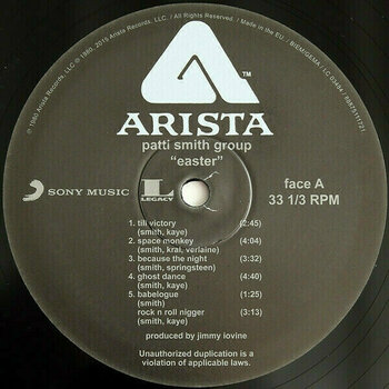 Disco de vinilo Patti Smith - Easter (LP) - 3