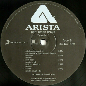 Disco de vinil Patti Smith - Easter (LP) - 4
