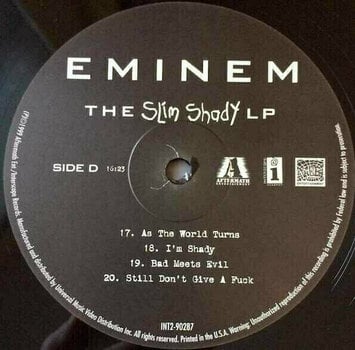 Vinyl Record Eminem - The Slim Shady (2 LP) - 5
