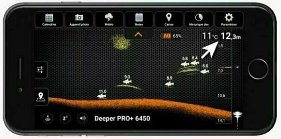Rybářsky sonar Deeper Fishfinder Pro+ Letní edice - 19