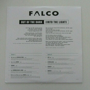 Disco in vinile Falco - Out Of The Dark (Into The Light) (LP) - 5