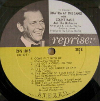 Vinyl Record Frank Sinatra - Sinatra At The Sands (2 LP) - 2