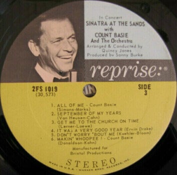Vinyl Record Frank Sinatra - Sinatra At The Sands (2 LP) - 4