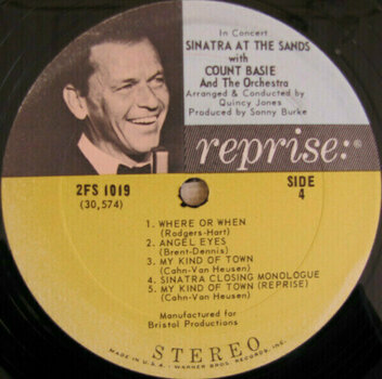 Vinyl Record Frank Sinatra - Sinatra At The Sands (2 LP) - 5