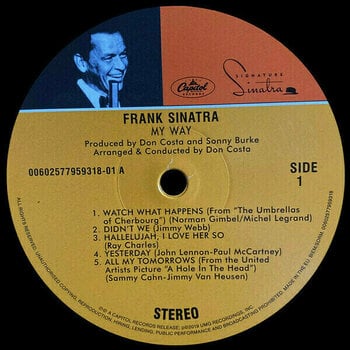 Disque vinyle Frank Sinatra - My Way (LP) - 3