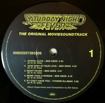 Vinyl Record Saturday Night Fever - The Original Movie Sound Track (2 LP) - 3
