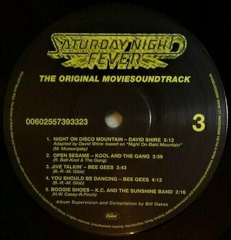 Vinylplade Saturday Night Fever - The Original Movie Sound Track (2 LP) - 5