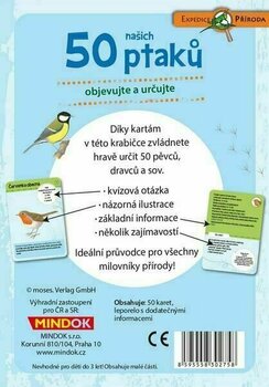Stolna igra MindOk Expedice příroda: 50 ptáků - 2