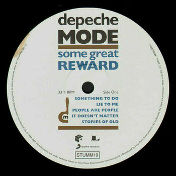 Vinylskiva Depeche Mode - Some Great Reward (LP) - 3